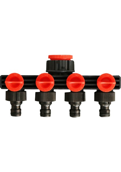 Otomatik Sulama Su Borusu Bağlayıcı Zamanlayıcı Bahçe Su Sulama Aracı Için 4 Yollu Hortum Ayırıcılar (Yurt Dışından) fiyatları
