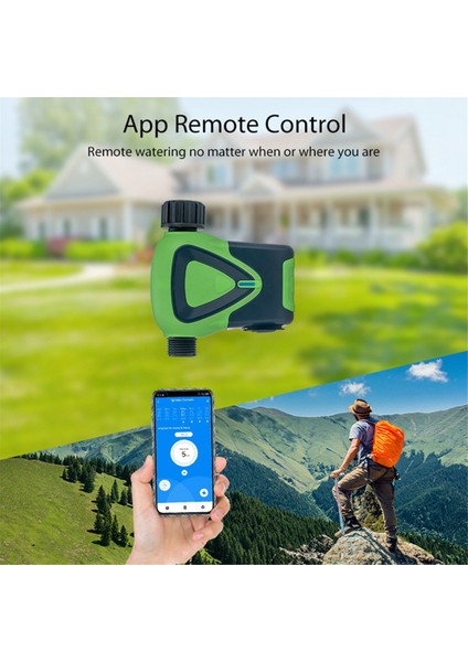 Zigbee Sulama Doodle Akıllı Tek Yönlü Bahçe Sulama Zamanlayıcı Çok Işlevli Kullanışlı Sulama B (Yurt Dışından) modelleri