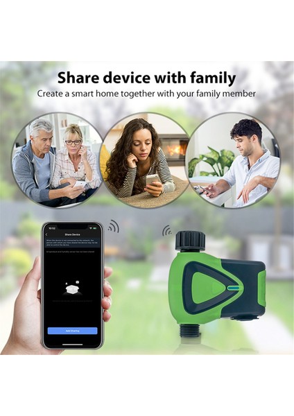 Zigbee Sulama Doodle Akıllı Tek Yönlü Bahçe Sulama Zamanlayıcı Çok Işlevli Kullanışlı Sulama B (Yurt Dışından) indirimleri