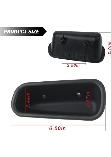 Araba Sağ Iç Kapı Çekme Kolu Kupası Dodge Ram 1500 1994-2001 3500 2500 1994-2002 Araba Iç Parçaları 4741404 (Yurt Dışından) indirimleri