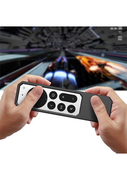 Silikon Uzaktan Koruyucu Kılıf Apple-Tv 4K Uzaktan 2021 Kaymaz Darbeye Dayanıklı Yumuşak Kılıf Uzaktan Kumanda Kutusu, Siyah (Yurt Dışından) fiyatları