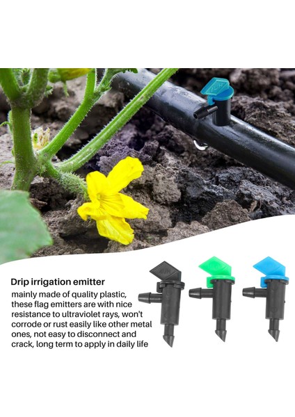 90 Adet Damla Verici, 3 Boyutta Bahçe Bayrağı Sulama Damlatıcılar, Ağaçlar ve Çalılar Sulama Için Saatte 1 Gph, 2 Gph, 4 Gph (Yurt Dışından) fiyatları