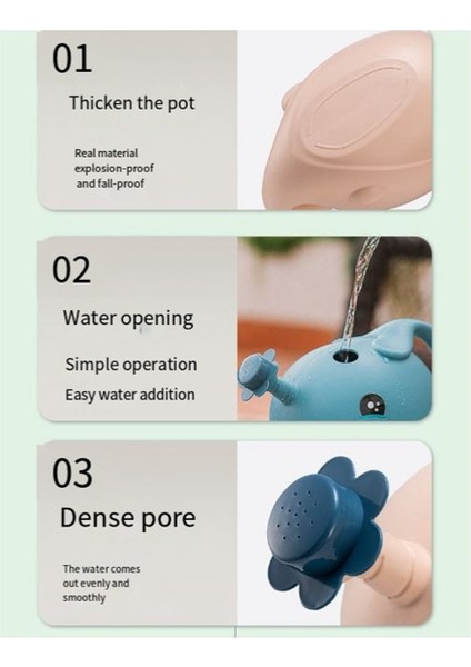 2 Adet Sevimli Çocuk Karikatür Sulama Kazanı Bahçe Kazanı Çiçek Kazanı Etli Bitki Sulama Kazanı (Yurt Dışından) modelleri