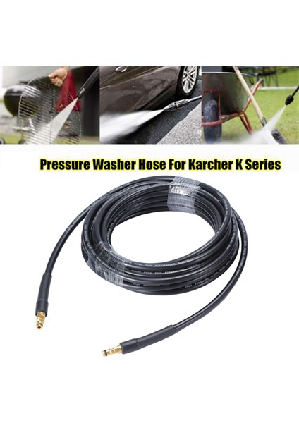 Yı Suyu Temiz Araba Yı Hortumu Bağlantı Noktaları, Yüksek Basınçlı Yı Suyu Temizleme Hortumu Karcher K2 K3 K4 K5 K Serisi 6 M (Yurt Dışından) fırsatları