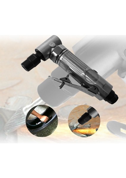 1/4 Inç Hava Açılı Kalıp Öğütücü 90 Derece Pnömatik Taşlama Makinesi Kesilmiş Parlatıcı Değirmen Gravür Alet Takımı Anahtar Anahtarı ile (Yurt Dışından) fiyatları