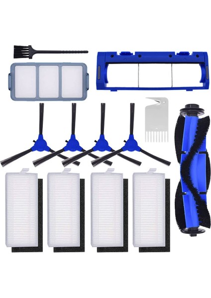 Eufy Robovac 11S 15T 30 30C 15C 12 25C 35C Süpürme Makinesi Ana Fırça Kenar Fırçası Hepa Filtre Ekranının Değiştirilmesi (Yurt Dışından)