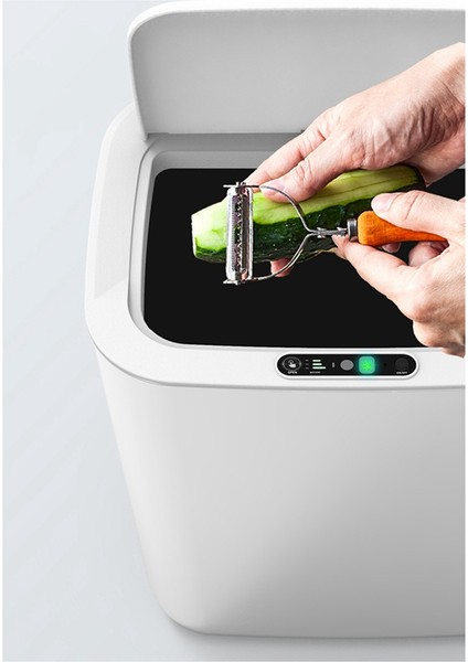 Elektrikli Otomatik Açılır Kapanır Indüksiyon Çöp Kutusu Ev Temassız Çöp Kutusu Kapaklı Ofis Akıllı Çöp Kutusu Açık Sarı (Yurt Dışından) fiyatları