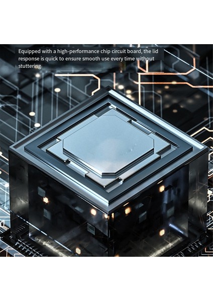 Elektrikli Otomatik Açılır Kapanır Indüksiyon Çöp Kutusu Ev Temassız Çöp Kutusu Kapaklı Ofis Akıllı Çöp Kutusu Açık Sarı (Yurt Dışından) modelleri