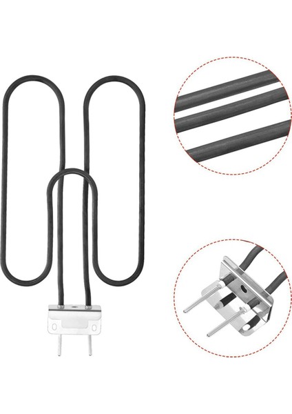 66631/65620 Weber Elektrikli Izgara Yedek Parçalar Isıtma Elemanları 2200 W Weber Q140 / Q1400 Ab Tak Için (Yurt Dışından) indirimleri