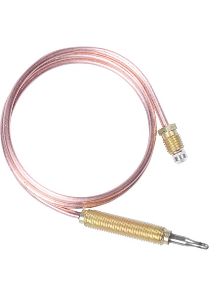 M8X1 Baş ve Somunlar Gaz Ateş Çukuru ve Şömine Üniversal Termokupl 600MM (Yurt Dışından)