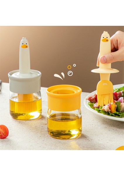 Gıda Sınıfı Bekü Fırçası Şişe Mutfak Silikon Yağ Fırçası Yüksek Sıcaklığa Dayanıklı Yağ Şişesi Entegre (Yurt Dışından) fırsatları