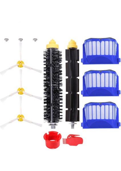 Silindir Yan Fırça Filtre Çarkı Irobot Roomba 600 Serisi 606 610 620 630 650 660 675 676 Elektrikli Süpürge Aksesuarları (Yurt Dışından)