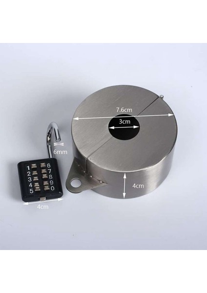 Dış Mekan Musluk Kilit Sistemi -Sürgülü Vana Kilitleme Cihazı -Kapak ve Kod Kilidi ile Su Hırsızlığını Önleyin, Yetkisiz Durdurun (Yurt Dışından) indirimleri