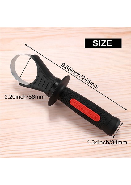 Darbeli Matkap Kolu Plastik Yan Ön 26 Alet Için Yardımcı Kol Matkap Yedek Plastik Yan Kol (Yurt Dışından)