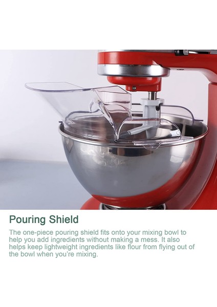 Dökme Kalkanı Mikser Aksesuarları ve Yedek Parçalar KN1PS W10616906 Kitchenaid Aparatı ile Uyumlu (Yurt Dışından) fırsatları