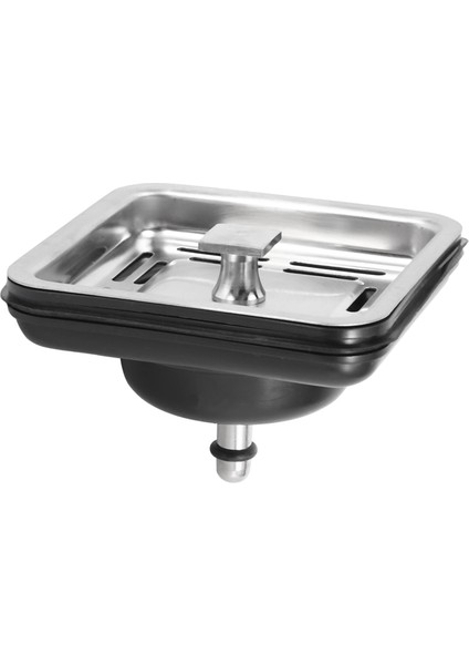 Paslanmaz Çelik Kare Lavabo Süzgeci Fiş Mutfak Lavabo Drenaj Örgü Stoper Sepet Süzgeç Atık Fiş Mutfak Aletleri (Yurt Dışından)
