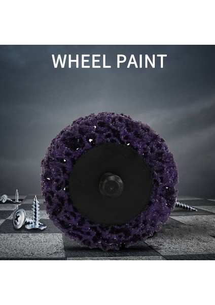 25 Adet 2 Inç 50MM Hızlı Değişim Kolay Şerit ve Temiz Diskler Mor Boya Pas Giderme Için Yüzey Hazırlığı 1 Tutucu ile (Yurt Dışından) fiyatları