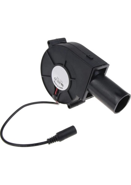9733 Üfleyici Fan Küçük Ocak Aleti 12V 5500RPM Ayarlanabilir Hız Pişirme Kamp Barbekü Fanları Kömür Başlatıcı Abd Fişi (Yurt Dışından)