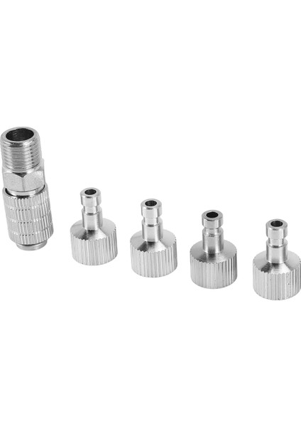 Airbrush Hızlı Ayırma Bağlayıcı Serbest Bırakma Bağlantı Adaptörü, 5 Erkek Bağlantı Elemanı, 1/8 Inç Mf (Yurt Dışından) modelleri