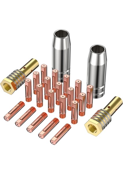 Mıg Kaynak Tabancası Kiti, 0.035 Inç Contacttip Nozul Difüzörü Mıg Kaynak Tabancası Aksesuarları Bestarc MIG145 7gen, 9gen (Yurt Dışından)