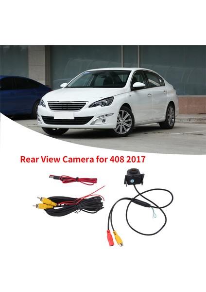 Ahd 1280X720P Özel Araç Arka Görüş Kamerası Peugeot 408 2017 Için (Yurt Dışından) fırsatları