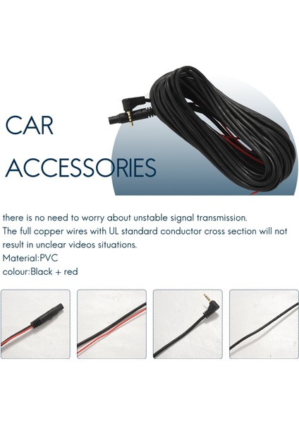 Pin 5 Delik 9 Metre Uzun Çizgi Sürüş Kaydedici Arka Lens Uzatma Kablosu Sürüş Kaydedici Gps Arka Görüş Kamerası (Yurt Dışından) indirimleri