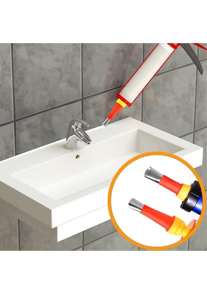 Evrensel Entegre Kauçuk Nozul Alet Seti, 33 Parça Kalafatlama Aleti Paslanmaz Çelik Kalafatlama Nozulu Aplikatör Seti (Yurt Dışından) modelleri