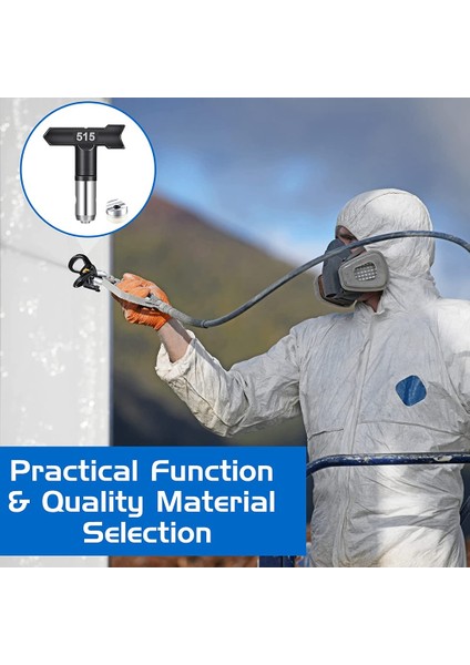 12 Adet Sprey Uçları Havasız Boya Püskürtme Ucu Havasız Nozullar Havasız Püskürtme Makinesi Için Boya Ucu Boya Aksesuarları (Yurt Dışından) modelleri