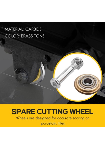 Titanyum Kaplı Kömürleşmiş Fayans Kesici Değişimi 22 x 6 x 6 mm Pirinç Tonu (Yurt Dışından) fırsatları