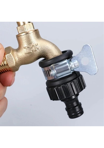 6'lı Paket Evrensel Musluk Adaptörü, Plastik Hortum Bağlantısı, Hızlı Bağlantı Parçası, Araba Yıkama Bahçe Sulama (Yurt Dışından) fiyatları