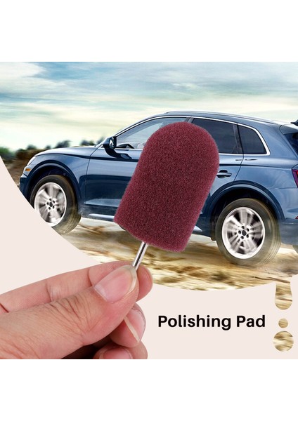 Parlatma Parlatma Çarkı Araba Cilası Parlatma Sapı Parlatma Süngeri Koni Metal Köpük Ped Araba Bakım Otomobil Temizleme Aracı (Yurt Dışından) modelleri