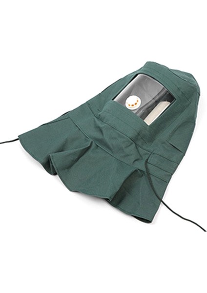 Endüstriyel Işçi Koruma Tuvali Kumlama Başlığı Rüzgar Önleyici Darbe Önleyici Hafif Kumlama Cilalama Kaskı (Yurt Dışından)