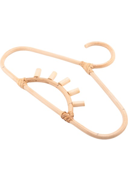 Rattan Elbise Askısı Çocuk Giysiler Organizatör Raf Çocuk Askı Çocuk Odası Dekorasyon Elbise Askısı, Güneş (Yurt Dışından) modelleri