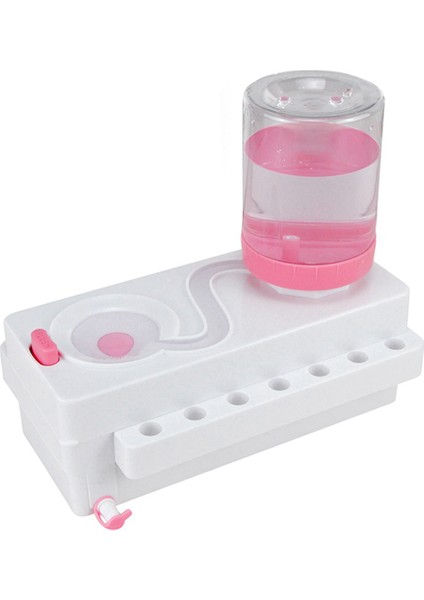 Boya Fırçası Temizleyici, Akan Su Döngüsü Boya Fırçası Durulayıcımız (Beyaz Pembe) ile Boya Fırçalarınızı Zahmetsizce Temizleyin (Yurt Dışından)