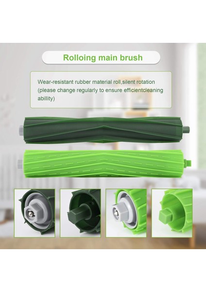 Irobot Roomba J7 J7+/plus E5 E6 E7 I7 I7+ I3 I3+ I4 I4+ I6 I6+ I8 Elektrikli Süpürge Için Yedek Parça Kiti (Yurt Dışından) fırsatları