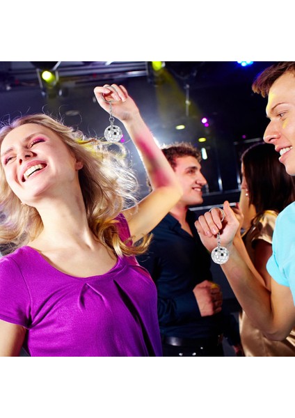 Disko Topu Anahtarlık, 24 Parça Disko Topu Parti Hediyeleri Anahtarlık 70'ler Disko Anahtarlık Gümüş Ayna Topu Anahtarlık Top Partisi (Yurt Dışından) fırsatları