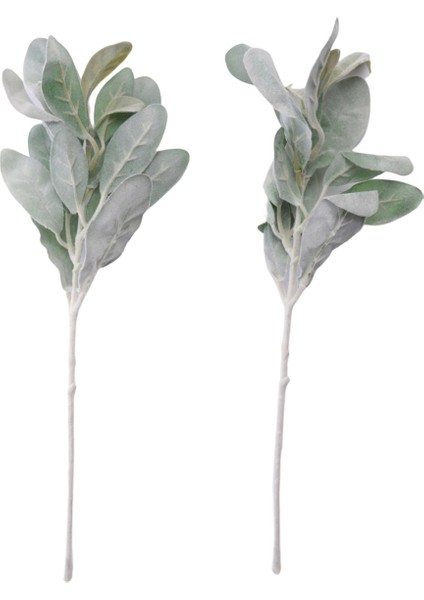 10 Adet Yapay Flok Kuzu Kulak Yaprakları Tozlu Miller Kaynaklanıyor Flok Meşe Yaprakları Kuzu Kulağı Yaprak Ev Düğün Için Dıy (Yurt Dışından) indirimleri