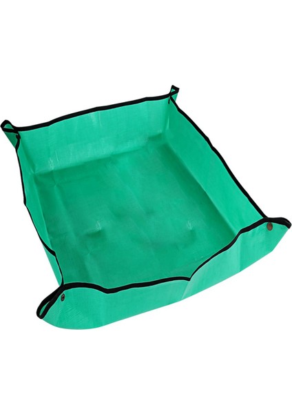 Bitki Saksı Değiştirme Matı Su Geçirmez Ekim Matı Kapalı Taşınabilir Kare Katlanabilir Kolay (Yurt Dışından)