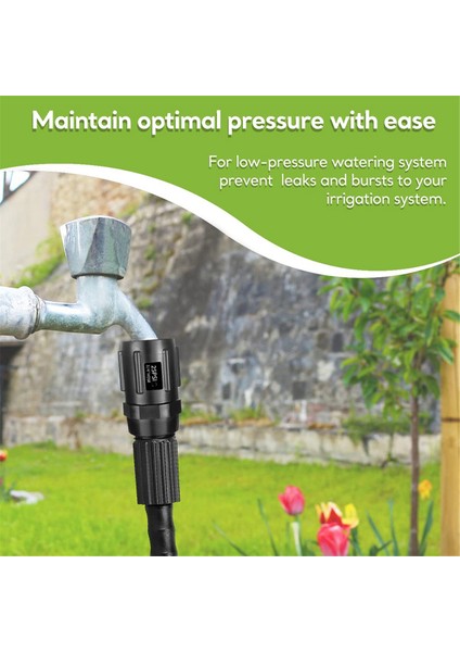 Damla Sulama Basınç Regülatörü 25 Psı 3/4 Inç Hortum Dişi Damla Sulama Basınç Düşürücü - 2 Paket (Yurt Dışından) fiyatları