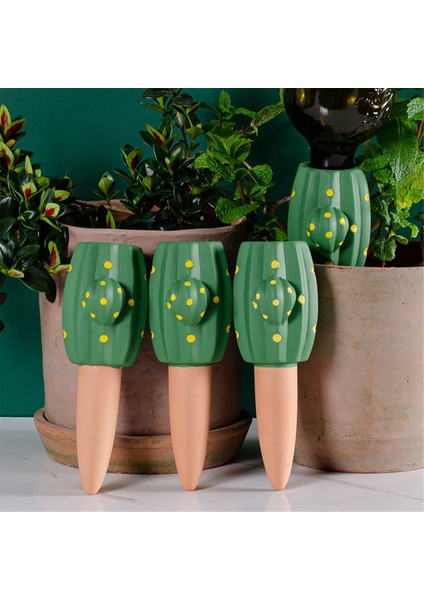 4 Paket Kendiliğinden Sulamalı Saksı Eklentileri Saksı Ekipmanları Için Kendiliğinden Sulama Kazıkları Bitki Sulama Sistemi (Yurt Dışından)