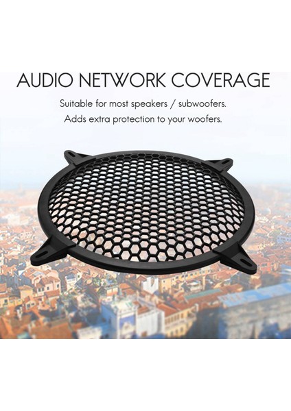 Subwoofer Izgarası Araba Hoparlör Amplifikatörü Izgara Kapağı Mesh - 10 Inç (Yurt Dışından) modelleri