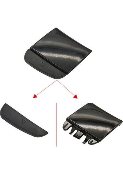 Araba Ön Tampon Çekme Kancası Kapağı Montajı Boyalı 1778859005 Mercedes-Benz A-Class W177 2023+ Siyah (Yurt Dışından) fırsatları