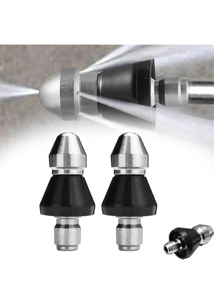 4 Adet Kanalizasyon Temizleme Aracı Yüksek Basınçlı Nozul Boru Tıkanıklık Açma Nozulu Kanalizasyon Jet Nozulu 1/4 Inç Hızlı Bağlantı, C (Yurt Dışından) fiyatları