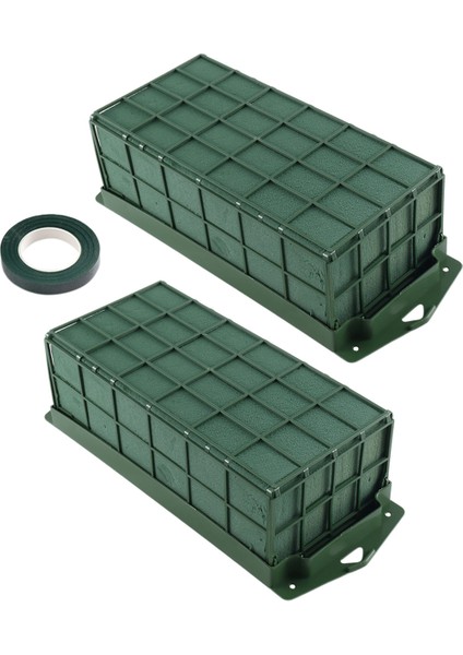 Çiçek Aranjmanları Için 2'li Paket Çiçek Köpük Kafesi Taze Yapay Çiçekler Için Kuru ve Islak Çiçek Köpüğü Çiçekçi Köpüğü (Yurt Dışından) modelleri