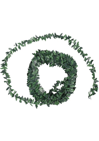 7.5m Yapay Sarmaşık Çelenk Yeşillik Yeşil Yapraklar Simüle Asma Düğün Töreni Için Diy Bantlar (Yurt Dışından)