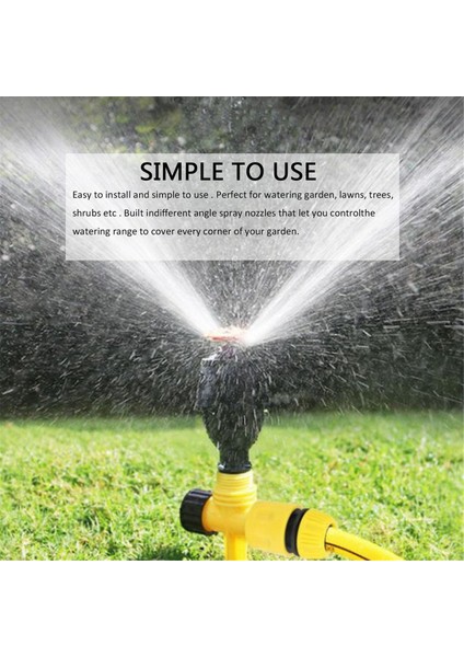 Bahçe, Geniş Alan Kapsamı, Çim ve Bahçe Için Otomatik 360 Derece Dönebilen Çim Sulama Sistemleri (5 Adet) (Yurt Dışından) fırsatları