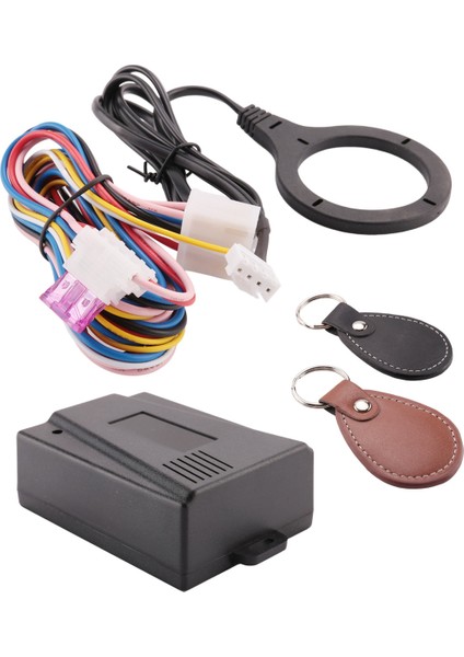 Akıllı Araba Motoru Basmalı Çalıştırma Durdurma Düğmesi Rfid Kilidi Kontak Anahtarsız Giriş Sistemi Otomatik Çalıştırma Durdurma Immobilizer Starline (Yurt Dışından) fiyatları