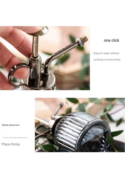 Bitki Çiçek Sulama Kabı Sprey Şişesi Antika Cam Sulama Kovası Bitki Sulama Kazanı Bahçe Sulama Fıskiyesi Bahçe C (Yurt Dışından) indirimleri