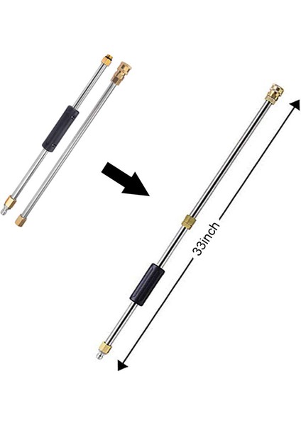 Basınçlı Yı Makinesi Uzatma Püskürtme Çubuğu, 5 Püskürtme Memesi Ucu 1 Döner Bağlayıcı, 4000 Psı Elektrikli Yı Makinesi Temizleyici Aksesuar Seti Oluk Temizleme Aracı (Yurt Dışından) modelleri