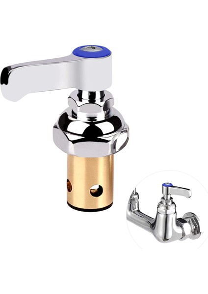 Sap Sapı Tertibatı Pirinç Musluklara Uygundur 002713-40 002714-40'I Değiştirin, Mavi Soğuk Taraf Mil Tertibatı (Yurt Dışından) fiyatları